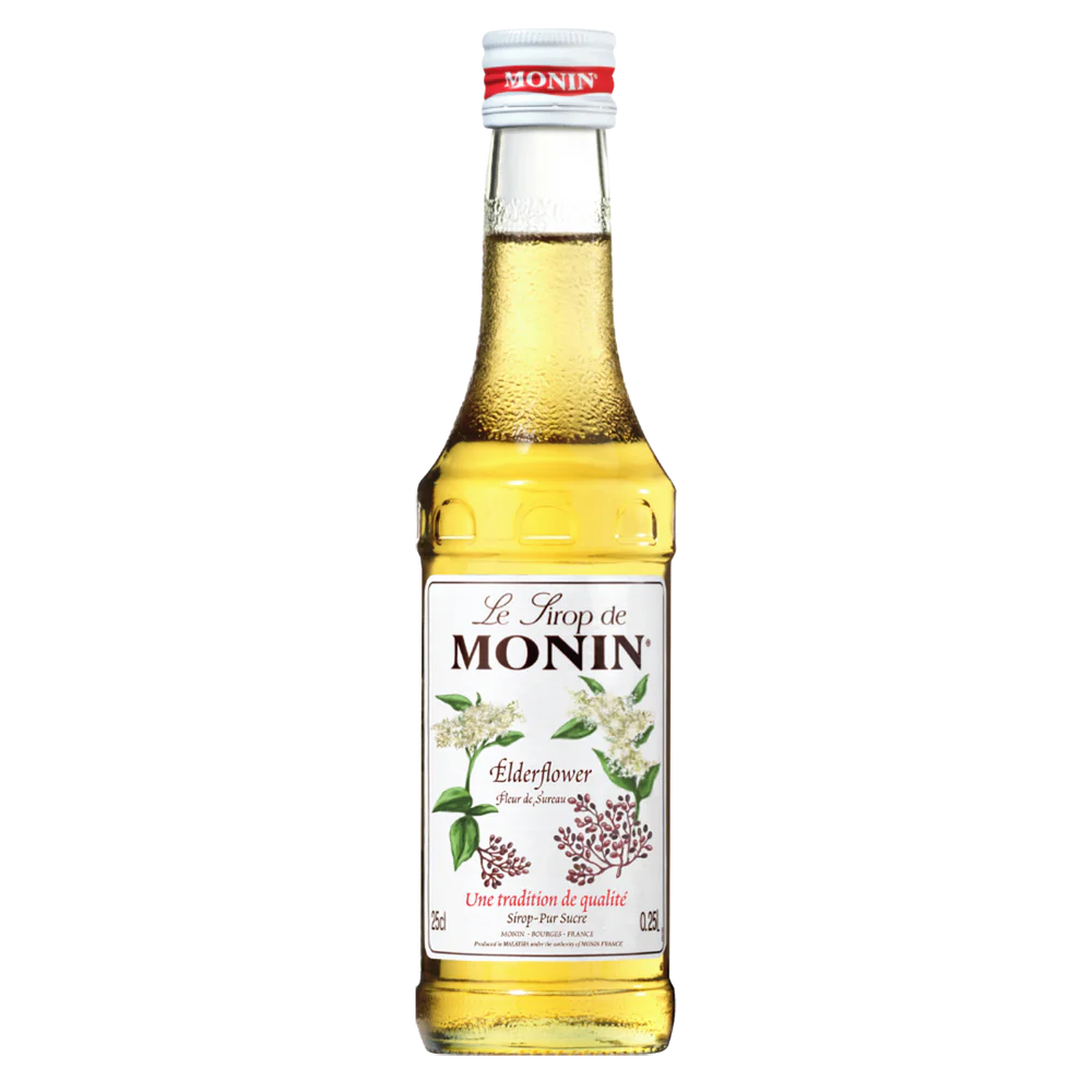 MONIN SIROP ELDERFLOWER 1L