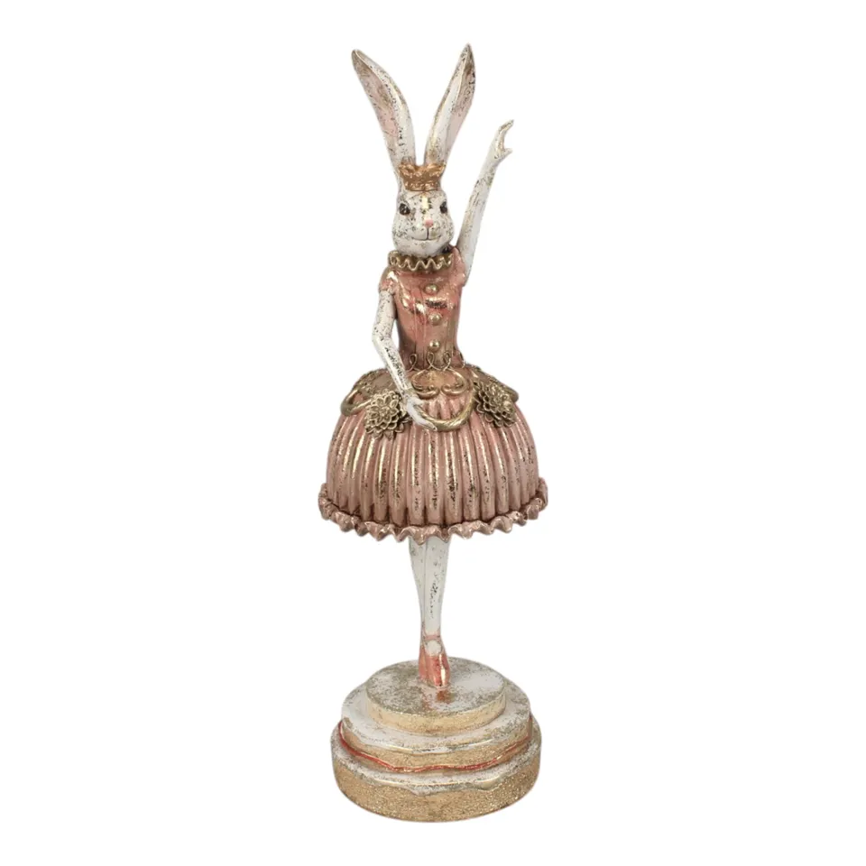 Figurină iepure din rășină, 35 cm