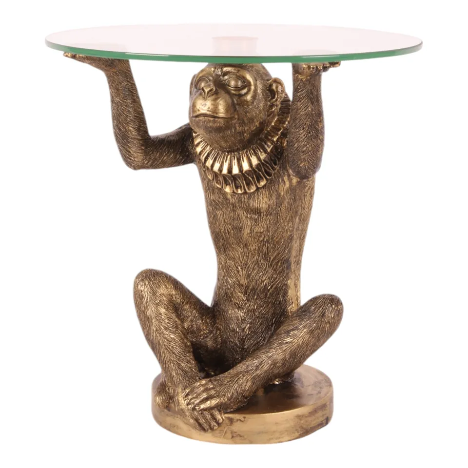 Maimuță din sticlă pentru masă, 26,5 cm