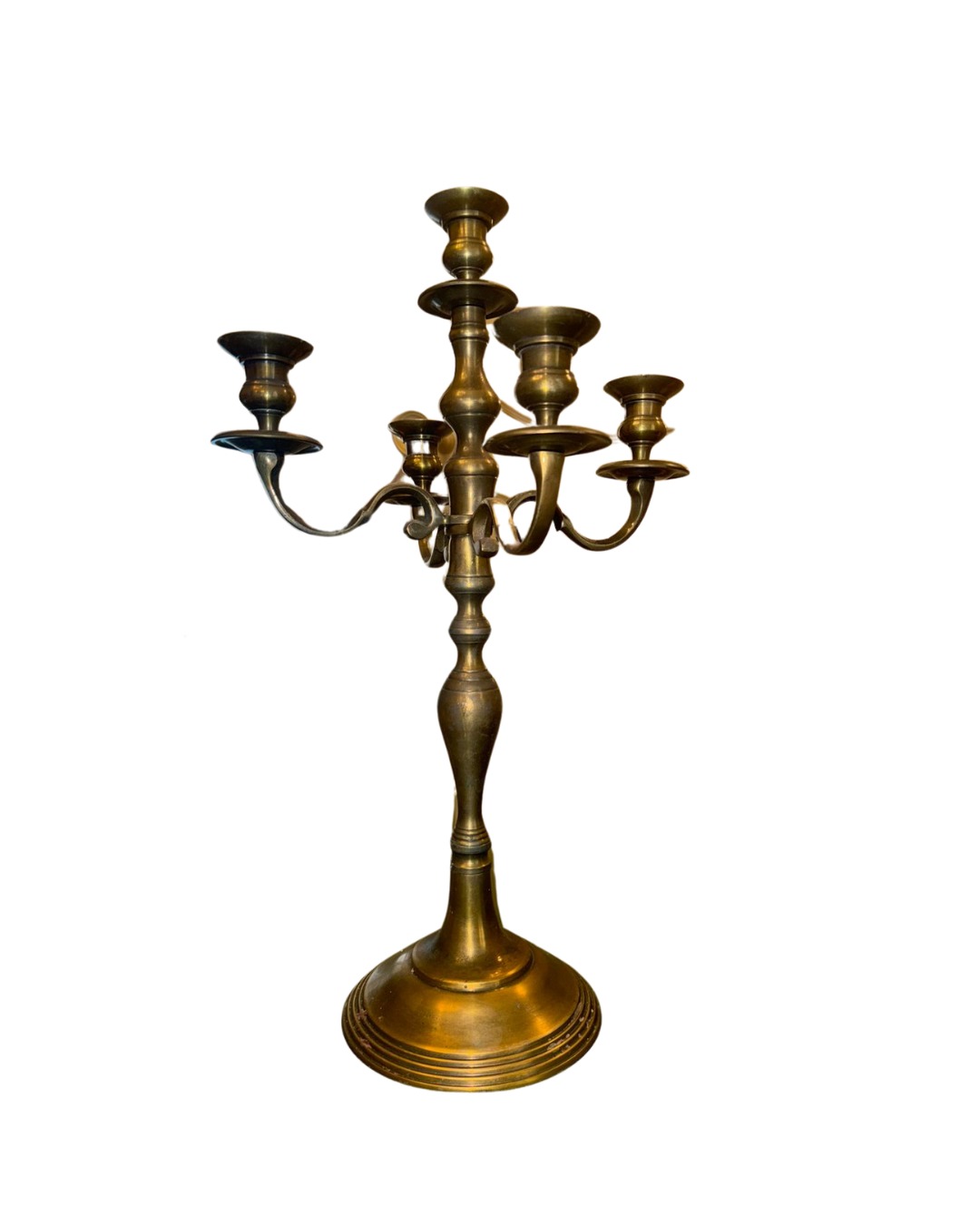 Suport de lumanare bronz 57x33 cm