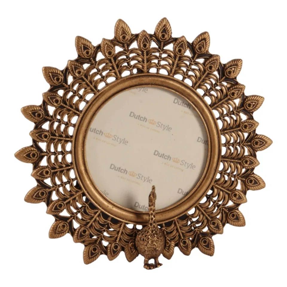  Ramă foto din aliaj de fier, 15 cm