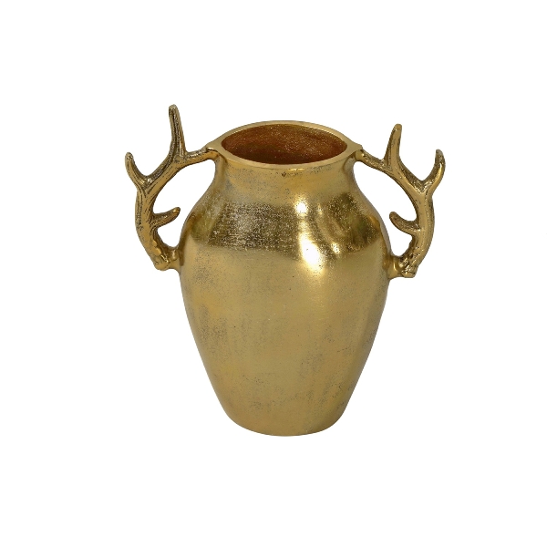 Vază „Coarne de cerb”, auriu - 28 x 11 x 33 cm