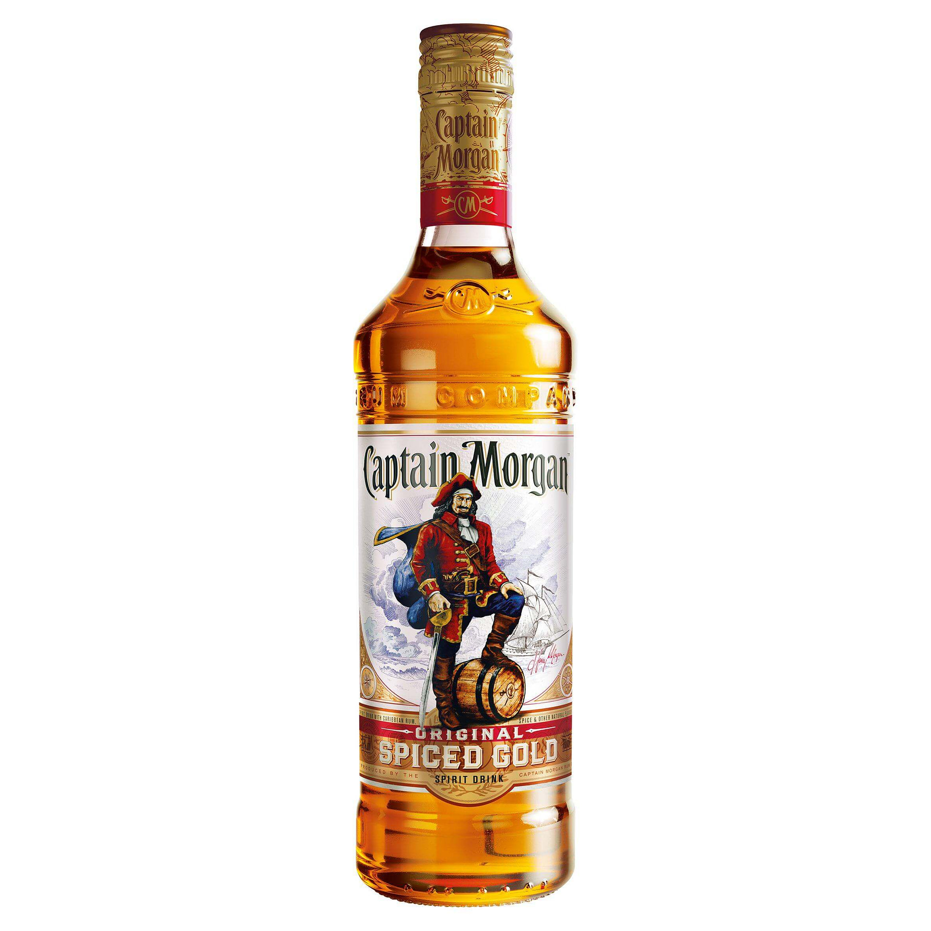 Captain Morgan - Rom Original Spiced Gold - 0.7L, Alc: 35%