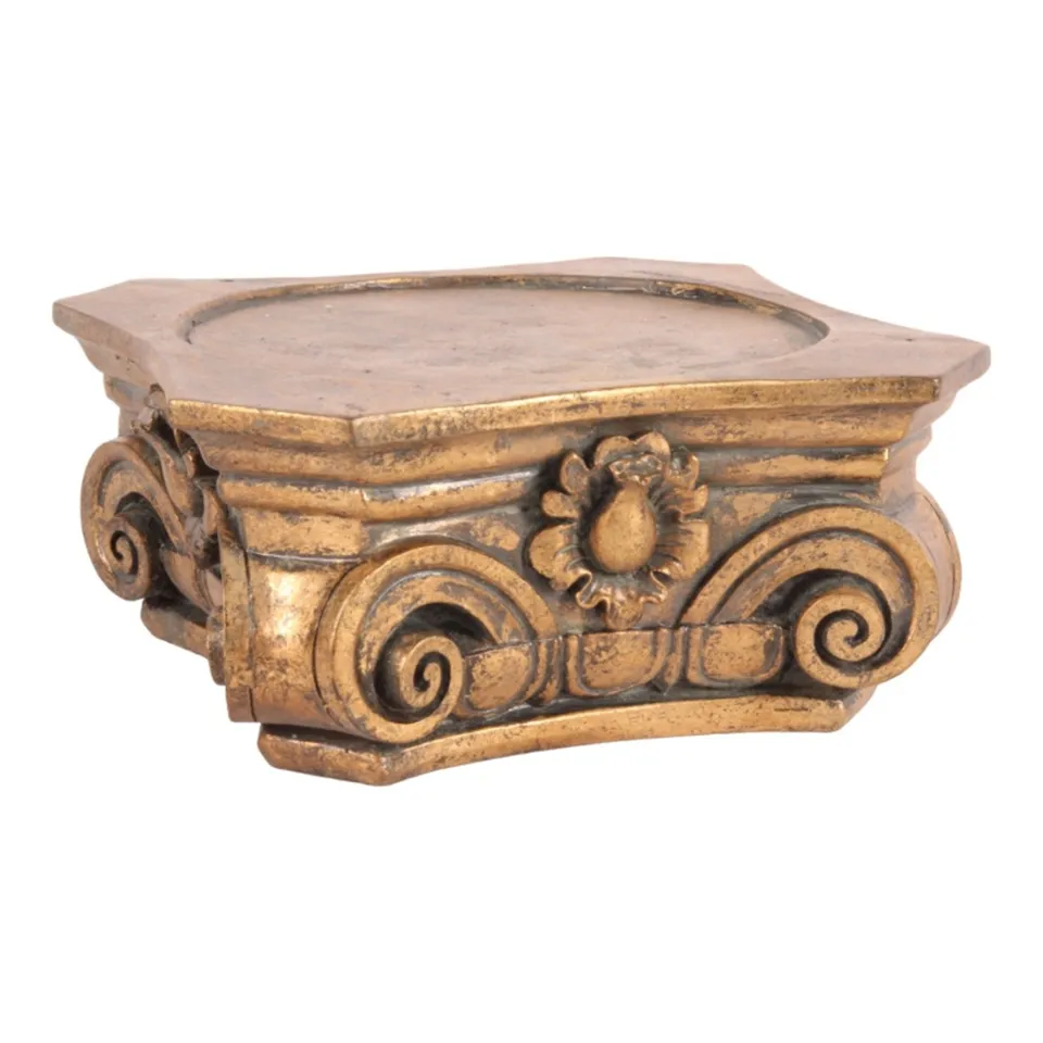 Suport pentru lumanare din rasina, 21 cm