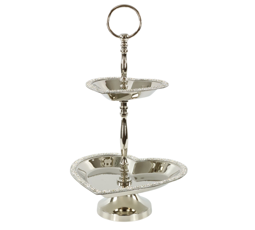 Platou Etajat Inimi 23,5x24x35cm